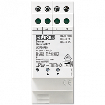 Картинка диммер универсальный led ud1755reg jung