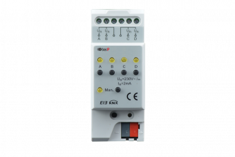 Картинка Бинарный вход, 4 канала BAS-IP KM-10 