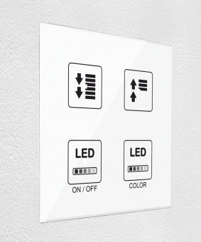 Картинка Flush mounting - Square TMD / Комплект для крепления вровень стены выключателей Square TMD