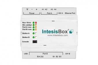 Картинка intesis ibbacknx1000000 - шлюз bacnet/ip server - knx/eib ibbacknx1000000