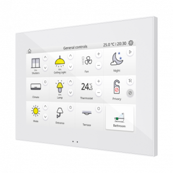 Картинка zennio zviz70v2 панель knx сенсорная, 7-дюймов